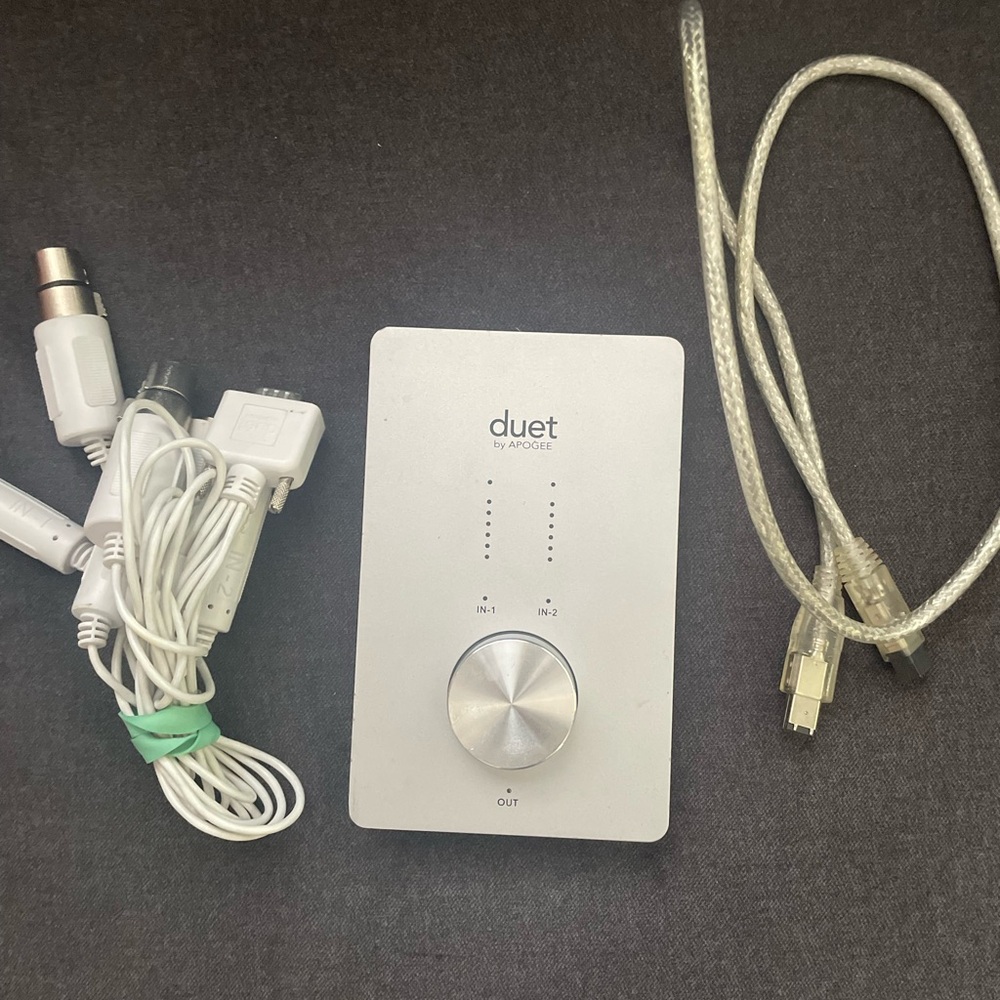 This is a audio interface with attachments for different instruments works